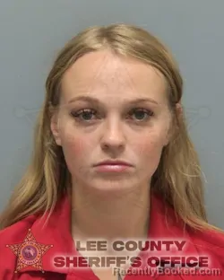 Mugshot of BRIANNA EVE PILEEKI booked in Lee County, Florida on May 2, 2026
