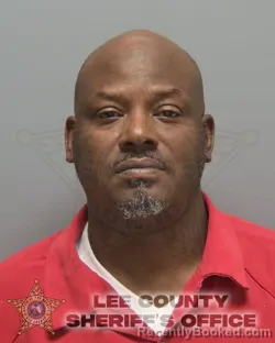 Mugshot of CHARLIE DAVIS booked in Lee County, Florida on May 2, 2026