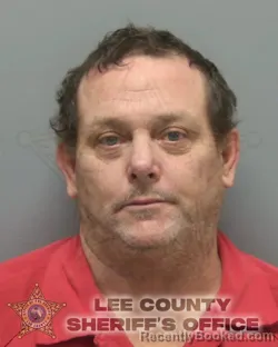 Mugshot of DANIEL EDWARD SCHNEIDER booked in Lee County, Florida on May 2, 2026