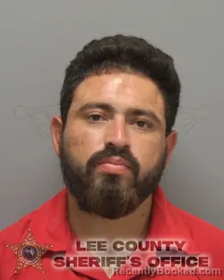 Mugshot of HARIM ANTONIO PAZ FUENTES booked in Lee County, Florida on May 2, 2026