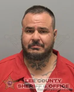Mugshot of PABLO LEWIS CHAVEZ booked in Lee County, Florida on May 2, 2026