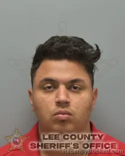 Mugshot of GABRIEL TREJO SAMANICH booked in Lee County, Florida on May 2, 2026