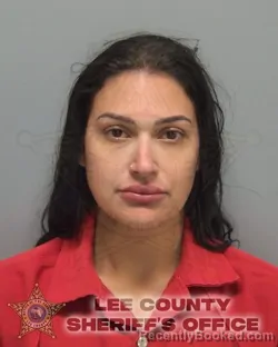 Mugshot of NIDIA KENIA MACHADO PEREZ booked in Lee County, Florida on May 2, 2026