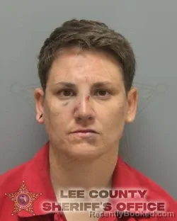 Mugshot of KATE ELIZABETH STAUBER booked in Lee County, Florida on May 3, 2026