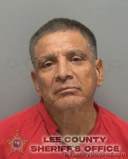 Mugshot of JOSE LUIS GAMEZ booked in Lee County, Florida on May 3, 2026