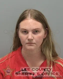 Mugshot of CASSI GRACE MERCER booked in Lee County, Florida on May 3, 2026