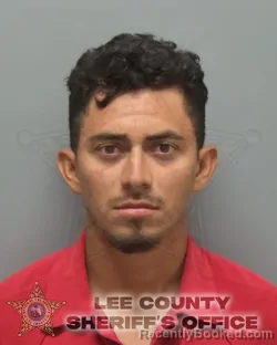 Mugshot of EDUAR JOSE LOPEZ MUNOZ booked in Lee County, Florida on May 3, 2026