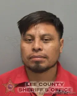 Mugshot of JOSE PUENTES-SOLIS booked in Lee County, Florida on May 3, 2026