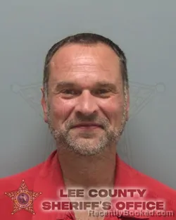 Mugshot of CHAD DAVID YOUNG booked in Lee County, Florida on May 4, 2026