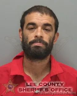 Mugshot of CHRISTOPHER ANDREW CANDELARIA booked in Lee County, Florida on May 4, 2026