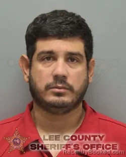 Mugshot of LUIS ALEJANDRO ESCOBEDO MARTINEZ booked in Lee County, Florida on May 4, 2026