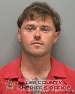 Mugshot of BRANDON JAMES GOLDMANN booked in Lee County, Florida on May 4, 2026