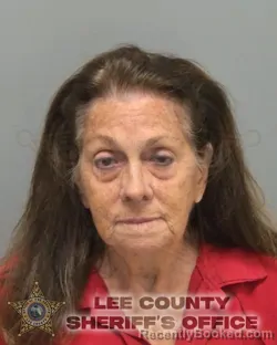 Mugshot of MARCELLA KAREN FORTE booked in Lee County, Florida on May 4, 2026