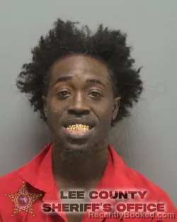 Mugshot of JAMES LASHAWN JR BROWN booked in Lee County, Florida on May 5, 2026