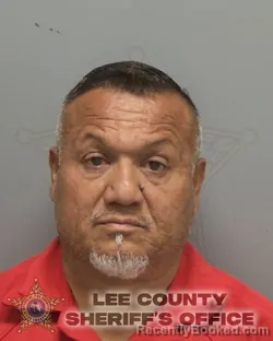Mugshot of DANIEL SANCHEZ booked in Lee County, Florida on May 5, 2026