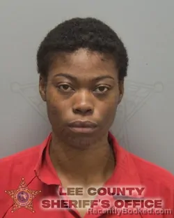 Mugshot of MOLANYA BYGENE booked in Lee County, Florida on May 5, 2026