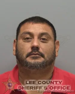 Mugshot of GERARDO GRIMALDO booked in Lee County, Florida on May 5, 2026