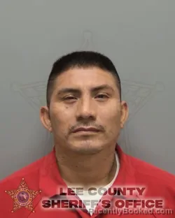 Mugshot of MARTIN HILERIO MIRANDA booked in Lee County, Florida on May 5, 2026