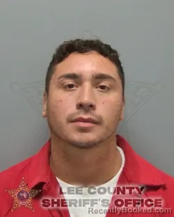 Mugshot of ANDRES FRANCISCO GARCIA booked in Lee County, Florida on May 5, 2026