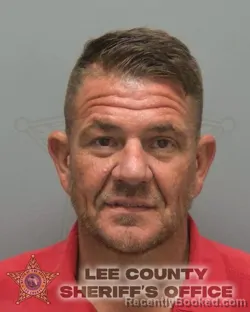 Mugshot of AARON JORDAN BARRICK booked in Lee County, Florida on May 5, 2026
