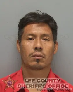 Mugshot of MANOLO LOPEZ GARCIA booked in Lee County, Florida on May 5, 2026