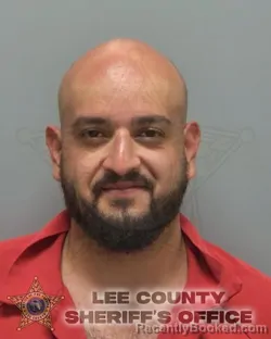 Mugshot of BRYAN VELEZ booked in Lee County, Florida on May 5, 2026