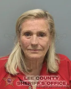 Mugshot of BARBARA JEAN HUGHES booked in Lee County, Florida on May 6, 2026