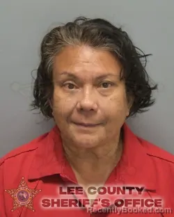 Mugshot of ROSA MARIA ARMA SALVADOR booked in Lee County, Florida on May 6, 2026