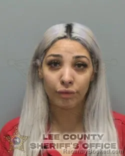 Mugshot of JESSICA GUTIERREZ CAMACHO booked in Lee County, Florida on May 6, 2026