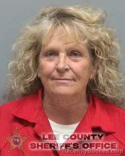 Mugshot of JANET SUE HOSHOR booked in Lee County, Florida on May 6, 2026