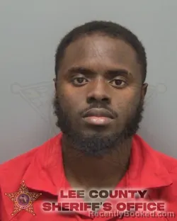 Mugshot of BRYAN O'NEIL RASHOUNDA CRAWFORD booked in Lee County, Florida on May 6, 2026