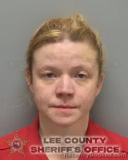 Mugshot of STEFANIE ANN RIEGER booked in Lee County, Florida on May 6, 2026