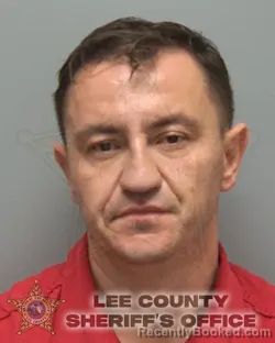 Mugshot of DANIJEL KRIZANAC booked in Lee County, Florida on May 6, 2026