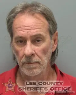 Mugshot of RICHARD PATRICK BURNS booked in Lee County, Florida on May 6, 2026