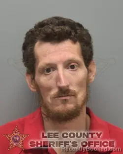 Mugshot of RONALD RAY FRAZIER JR booked in Lee County, Florida on May 7, 2026
