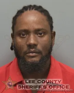 Mugshot of FEGUY PIERRE booked in Lee County, Florida on May 8, 2026