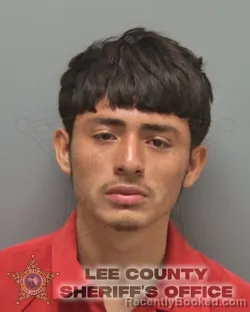 Mugshot of FREDY GIOVANNI SIMON GABRIEL booked in Lee County, Florida on May 8, 2026