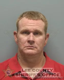 Mugshot of AARON LEE BRACKINS booked in Lee County, Florida on May 8, 2026