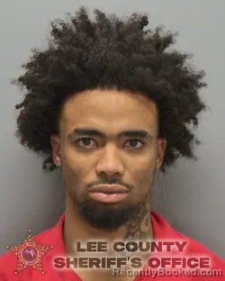 Mugshot of DEONDRAY URIAH CARIOLA booked in Lee County, Florida on May 8, 2026