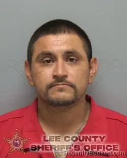 Mugshot of ANTONIO AGUILAR booked in Lee County, Florida on May 8, 2026