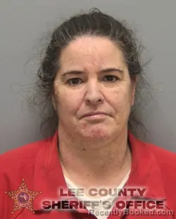 Mugshot of ANTOINETTE JEANNE YODER booked in Lee County, Florida on May 8, 2026