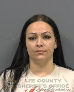 Mugshot of KIMBERLY MARIE MOHAMMED booked in Lee County, Florida on May 8, 2026