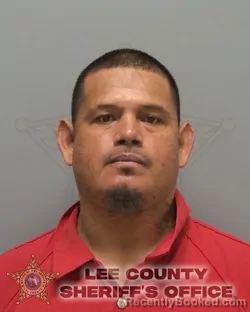 Mugshot of ISAAC EUGENE PINEDA booked in Lee County, Florida on May 9, 2026
