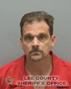Mugshot of ROBERT JAMES III SCHORNIK booked in Lee County, Florida on May 9, 2026