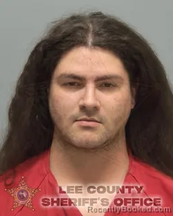 Mugshot of BLAKE TYLER JOHNSON booked in Lee County, Florida on May 9, 2026
