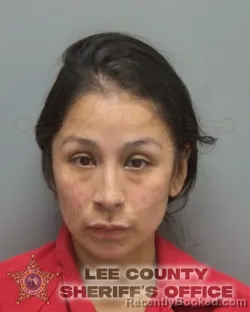 Mugshot of JESSICA LOZANO booked in Lee County, Florida on May 9, 2026