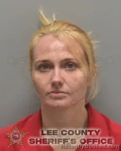 Mugshot of PAIGE BRITTNEY ANDERSON booked in Lee County, Florida on May 10, 2026