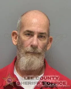 Mugshot of MICHAEL JOHN OSMULSKI booked in Lee County, Florida on May 10, 2026