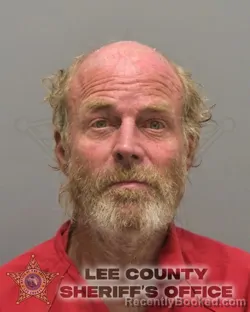 Mugshot of JERRY WAYNE NORRIS booked in Lee County, Florida on May 10, 2026