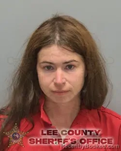 Mugshot of NICOLE LYNN NEVILLE booked in Lee County, Florida on May 10, 2026
